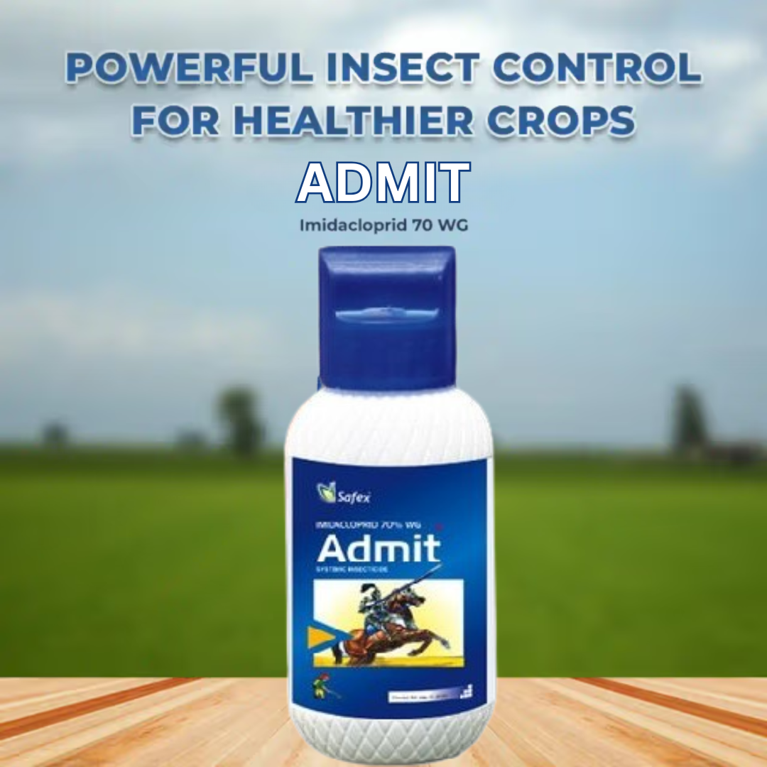 SAFEX Admit Imidacloprid 70% WG Insecticide | Systemic Insecticide for Effective Control of Sucking Pests in Crops
