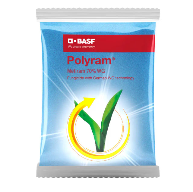BASF Polyram Metiram 70% WG Fungicide | Broad Spectrum Protective Fungicide for Effective Disease Control in Crops