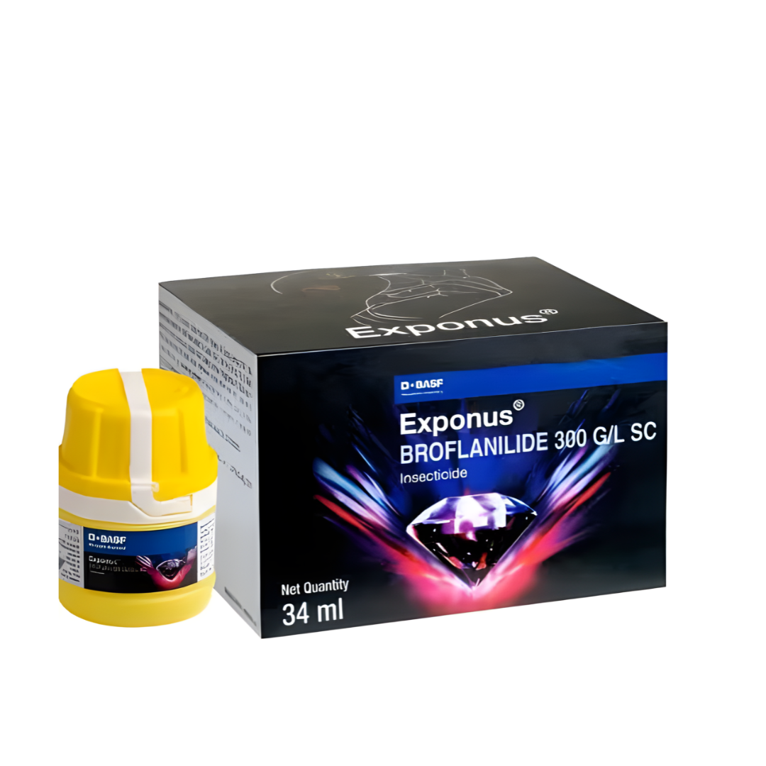 BASF Exponus Broflanilide 300 g/L SC Insecticide | Broad Spectrum Control of Caterpillars, Thrips & Leaf Miners | Long Lasting Protection