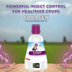 FMC Coragen Chlorantraniliprole 18.5% SC Insecticide | Broad Spectrum Lepidopteran Pest Control | Advanced Larvicide for Long Lasting Crop Protection