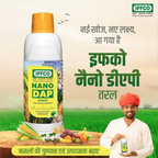 IFFCO Nano DAP Liquid Fertilizer | Advanced Nano Technology for Enhanced Nutrient Use Efficiency & Crop Growth
