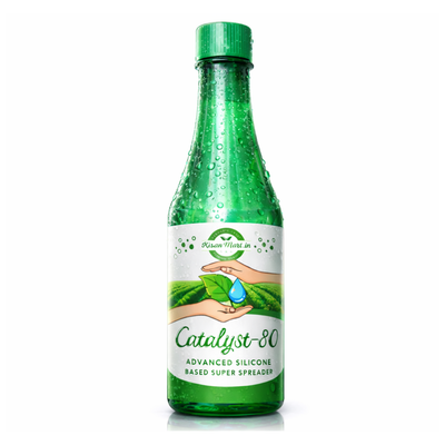 Kisanmart Catalyst-80 Silicon Based Super Spreader | Improves Spray Coverage, Nutrient Uptake & Agrochemical Efficiency