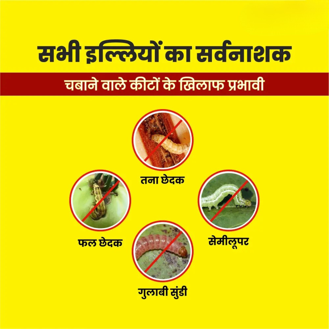 UPL Shenzi Chlorantraniliprole 18.5% SC Insecticide | Effective Control of Lepidopteran Pests | Long Lasting Crop Protection for Paddy, Vegetables & Fruits